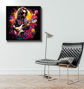 Piano Perfection Grand Piano Keys Wall Art